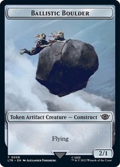 Ballistic Boulder Token - Foil